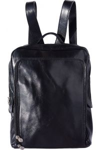 Δερμάτινη Τσάντα Πλάτης Gabriele Firenze Leather 6538 Μαύρο