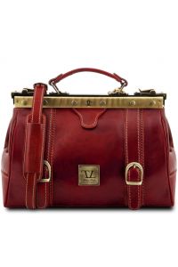 Ιατρική Τσάντα Δερμάτινη Mona Lisa Κόκκινο Tuscany Leather