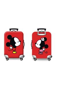 Κάλυμμα Βαλίτσας Small AMBER Mickey-Minnie AM134-01